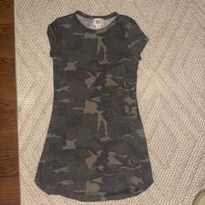 Urban Outfitters BDG camo mini tshirt dress size small